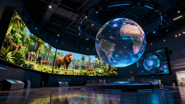 折幕影片与球幕影片全面对比——颠覆空间体验的沉浸式技术实践